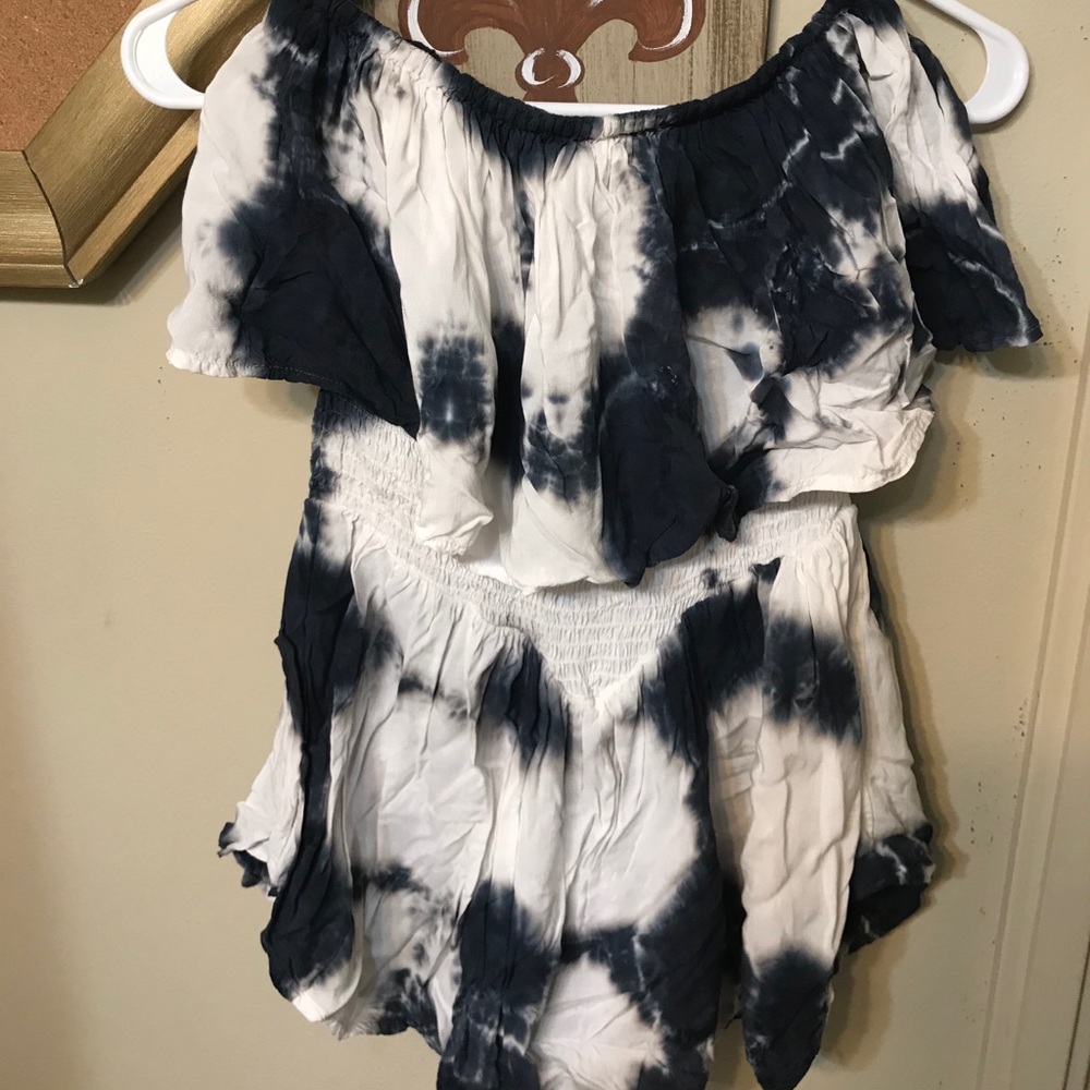 Tie dye romper